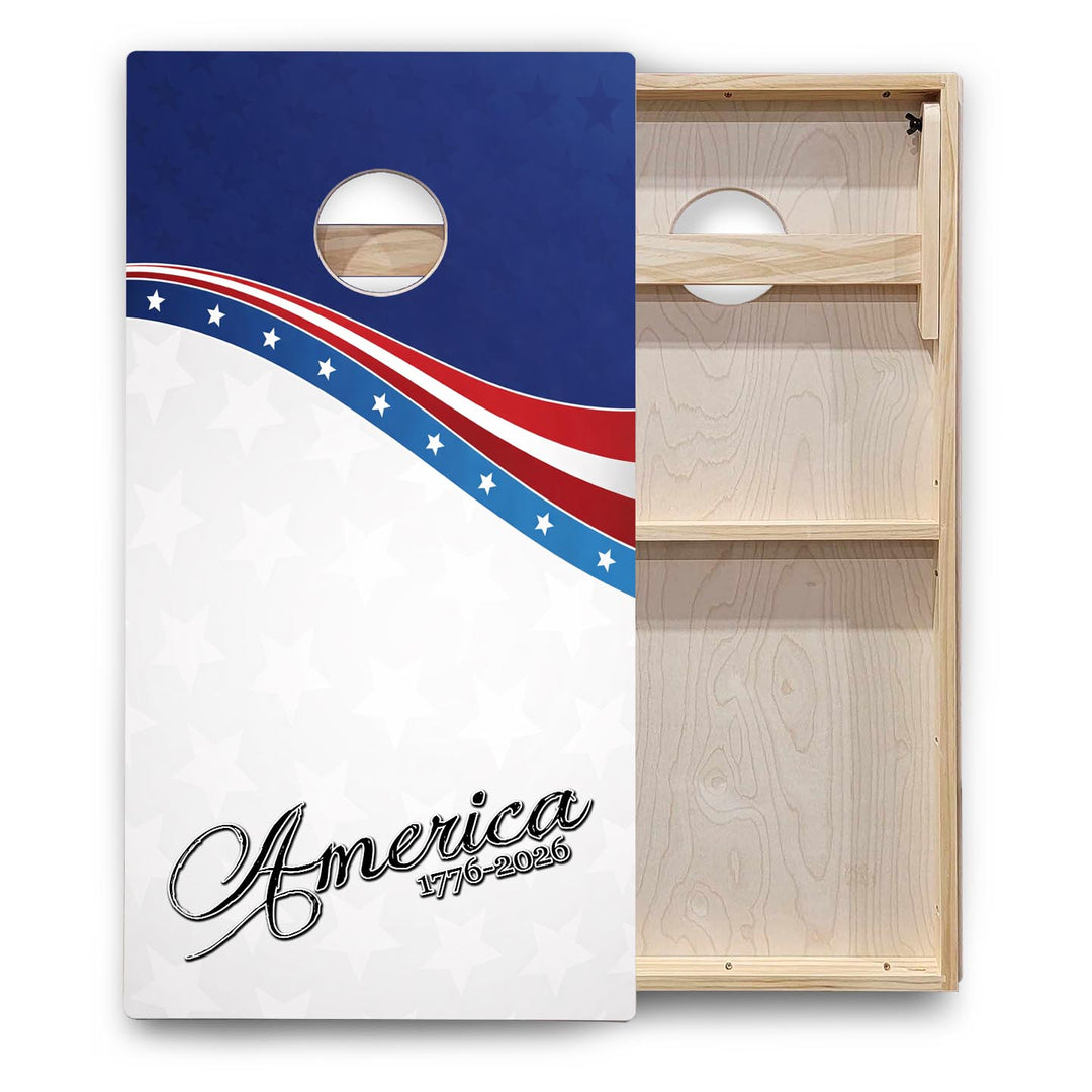 America 1776-2026 Cornhole Boards - Backyard Series "Limited Edition"