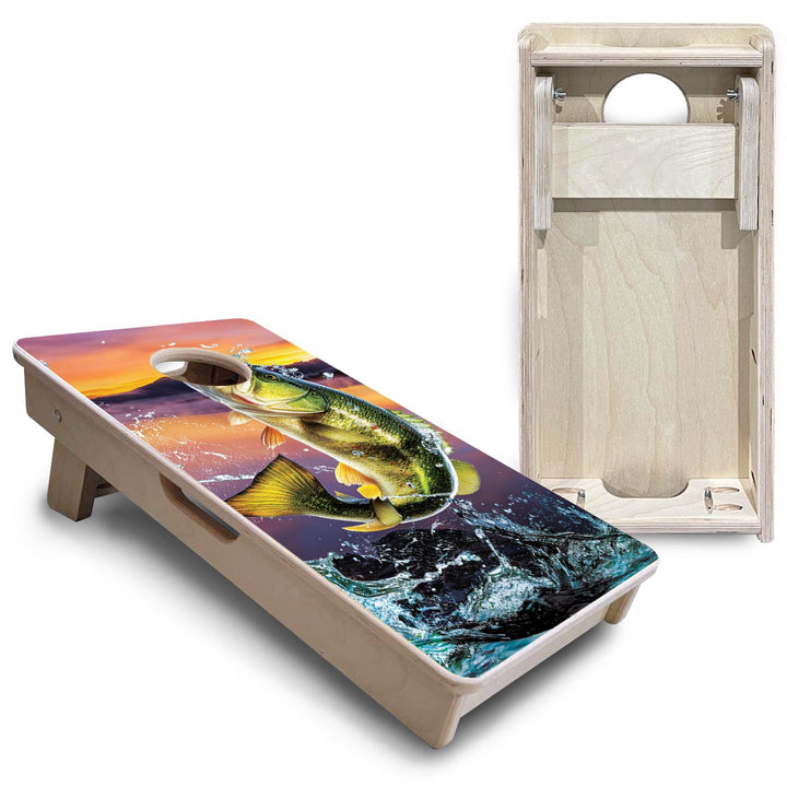 Basshole - Mini or Vacation Size Cornhole Boards