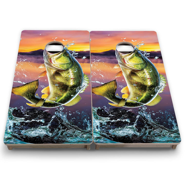 Basshole - Mini or Vacation Size Cornhole Boards