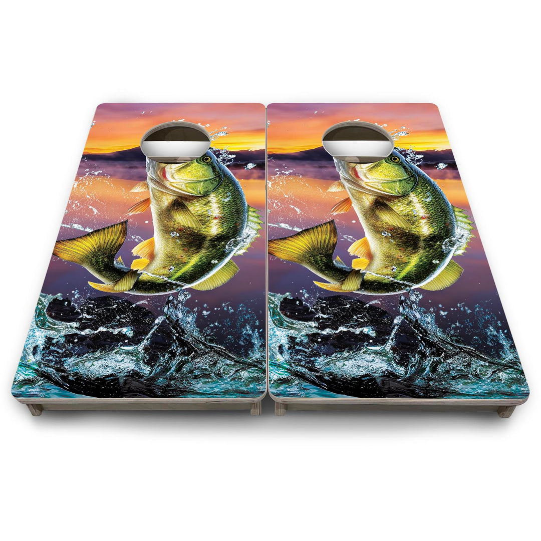 Basshole - Mini or Vacation Size Cornhole Boards