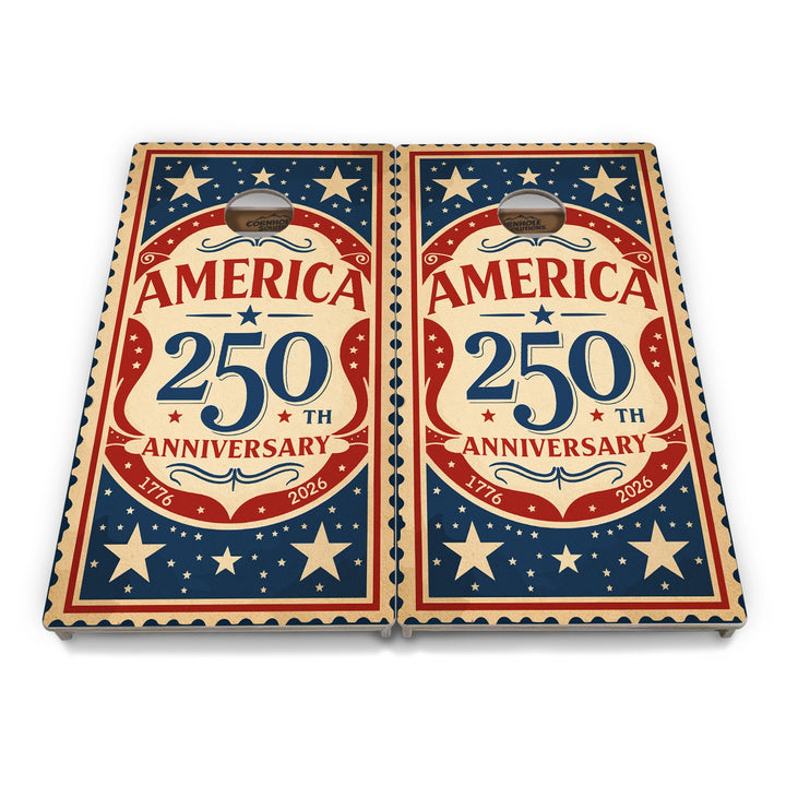 America Stamp Collection Cornhole Boards – Tournament Series