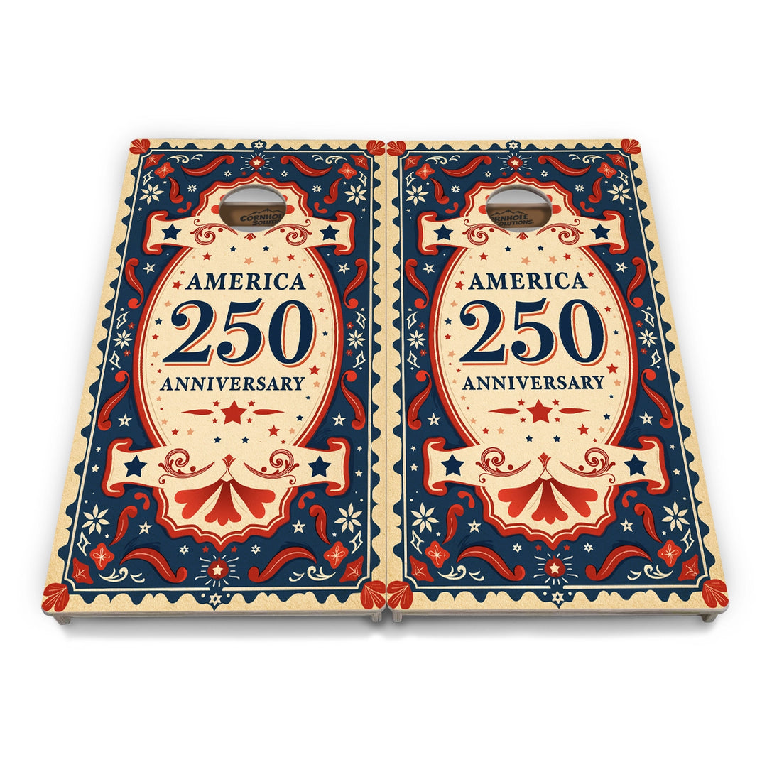 America Stamp Collection Cornhole Boards – Tournament Series