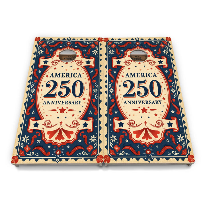America Stamp Collection Cornhole Boards – Tournament Series