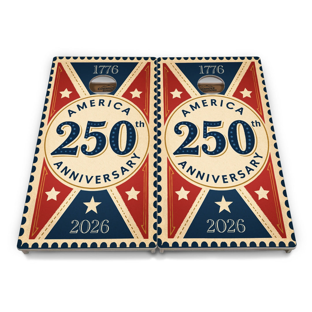 America Stamp Collection Cornhole Boards – Tournament Series
