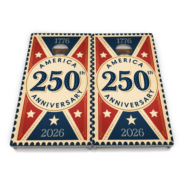 America Stamp Collection Cornhole Boards – Tournament Series
