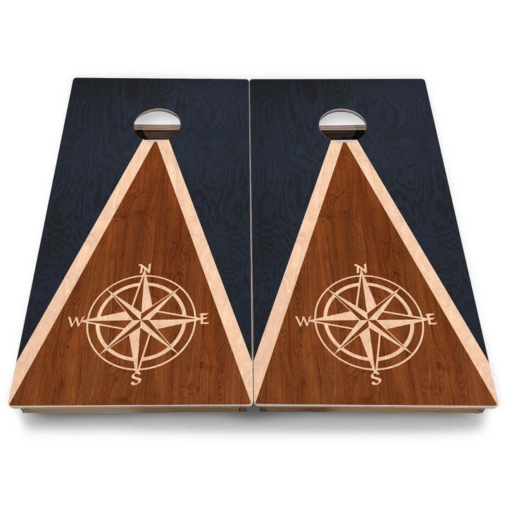 Nautical Cornhole Boards - Backyard Series