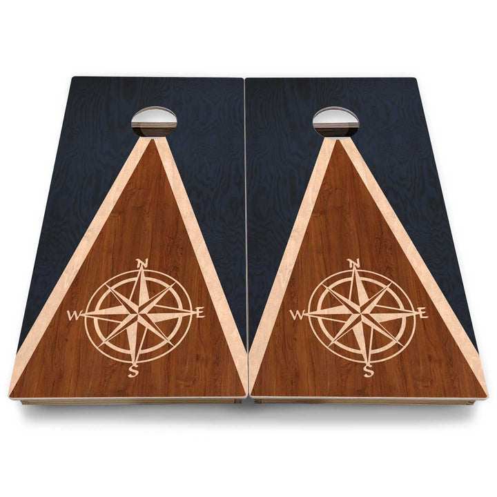 Nautical Cornhole Boards - Backyard Series