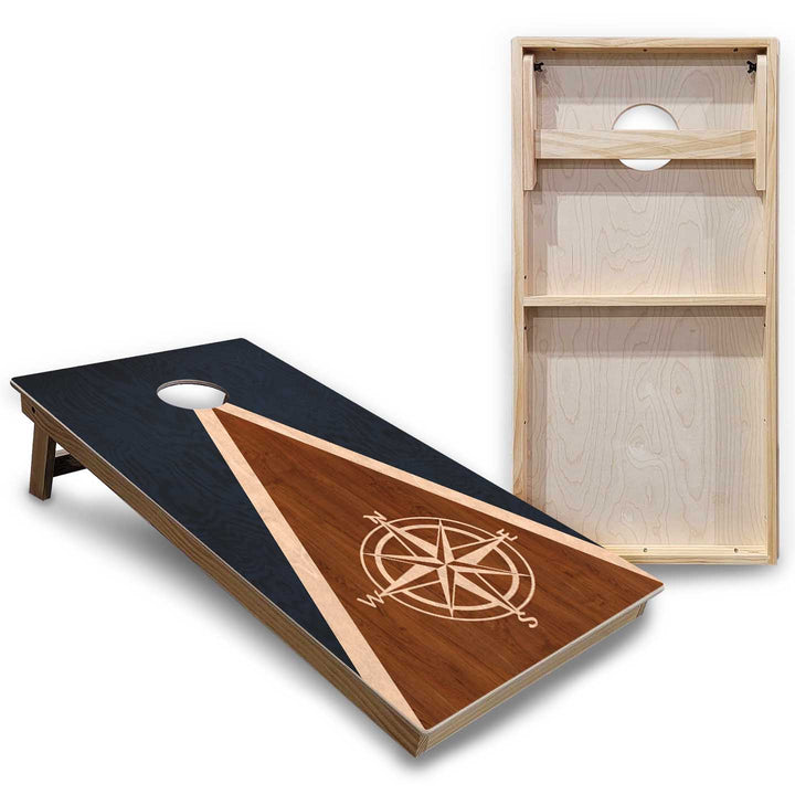 Nautical Cornhole Boards - Backyard Series