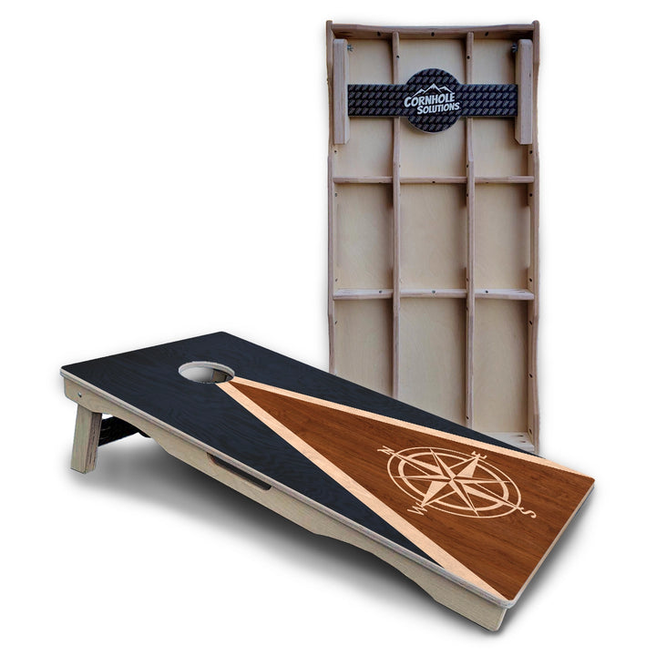Anchor & Compass Cornhole Boards – Pro Lite or Pro Elite
