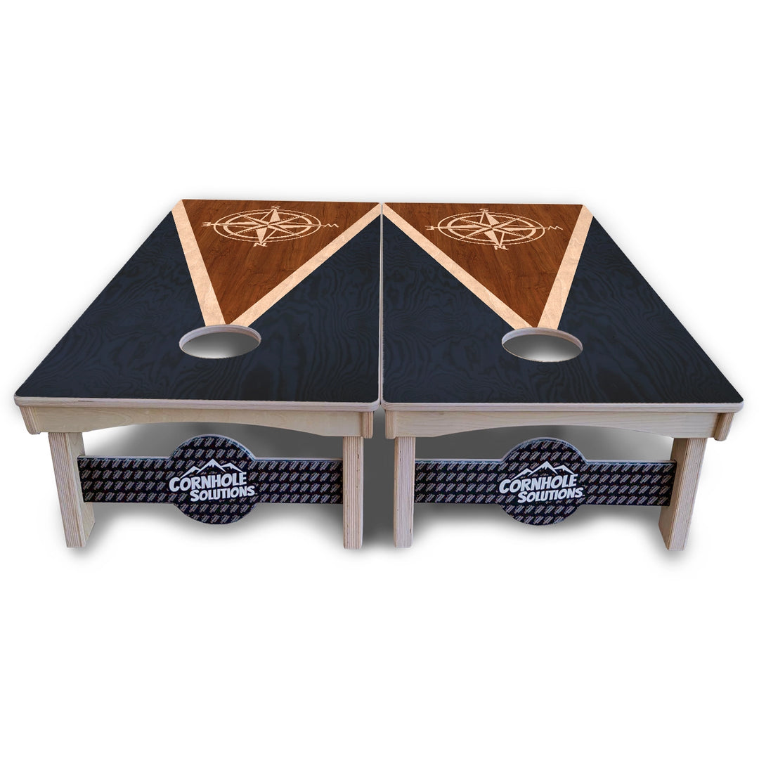 Anchor & Compass Cornhole Boards – Pro Lite or Pro Elite