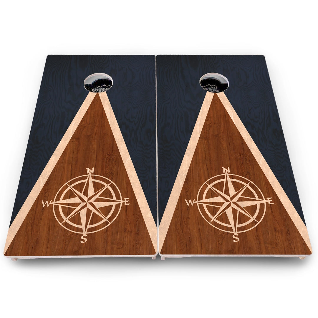 Anchor & Compass Cornhole Boards – Pro Lite or Pro Elite