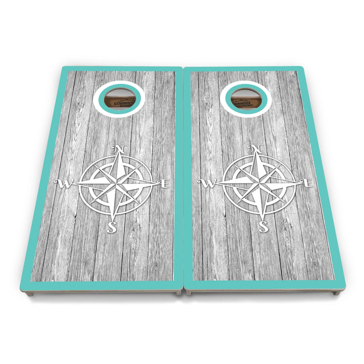 Anchor & Compass Cornhole Boards – Tournament Series