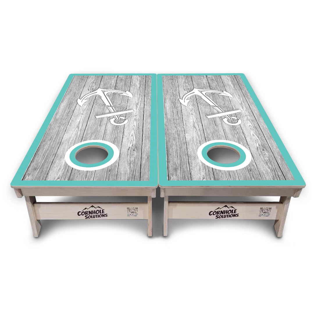 Anchor & Compass Cornhole Boards – Tournament Series