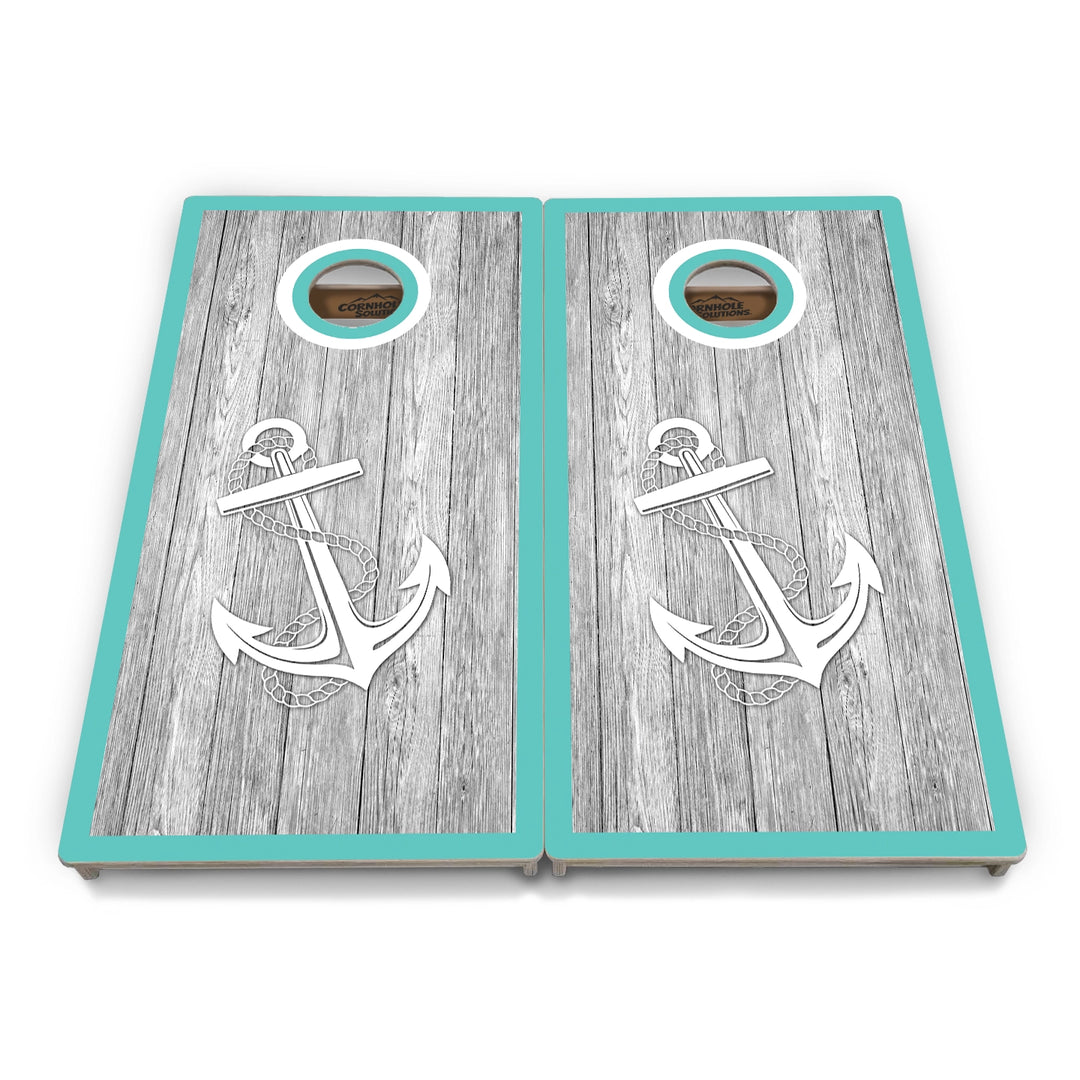 Anchor & Compass Cornhole Boards – Tournament Series