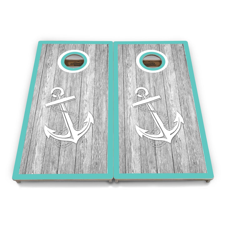 Anchor & Compass Cornhole Boards – Tournament Series