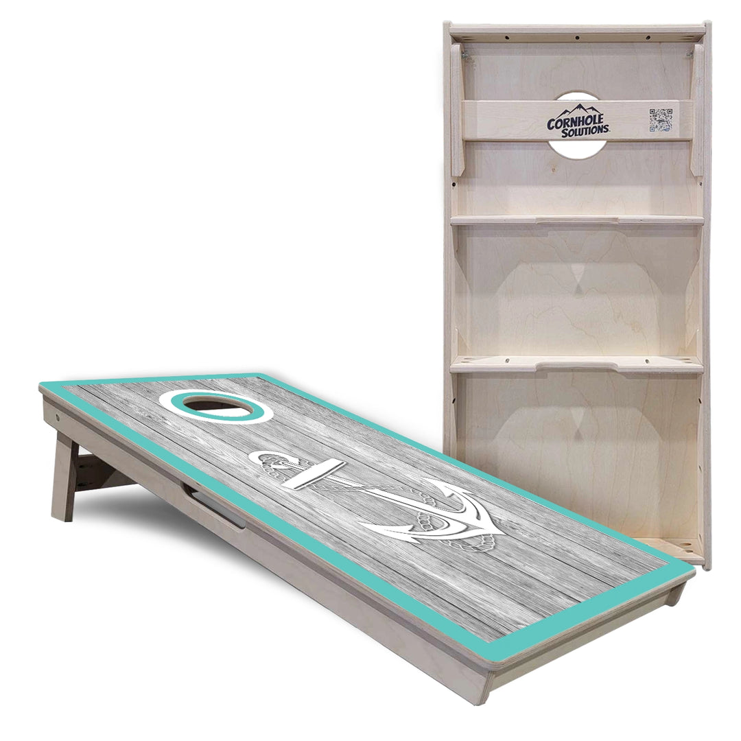 Anchor & Compass Cornhole Boards – Tournament Series