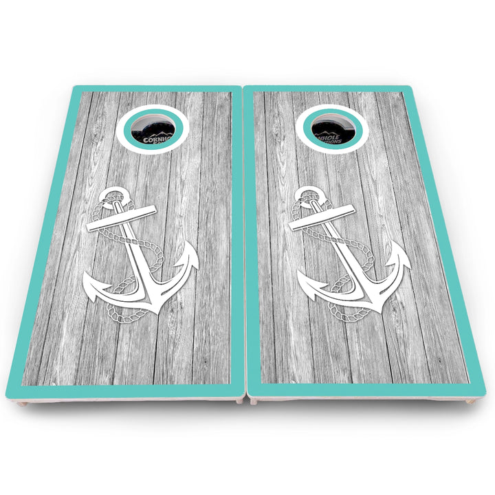 Anchor & Compass Cornhole Boards – Pro Lite or Pro Elite