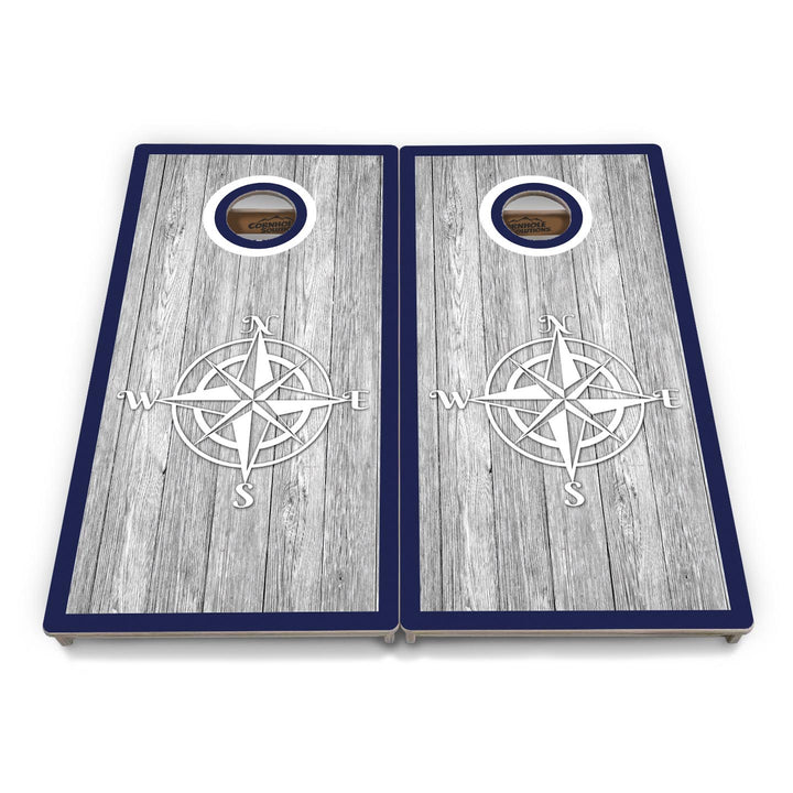 Anchor & Compass Cornhole Boards – Tournament Series