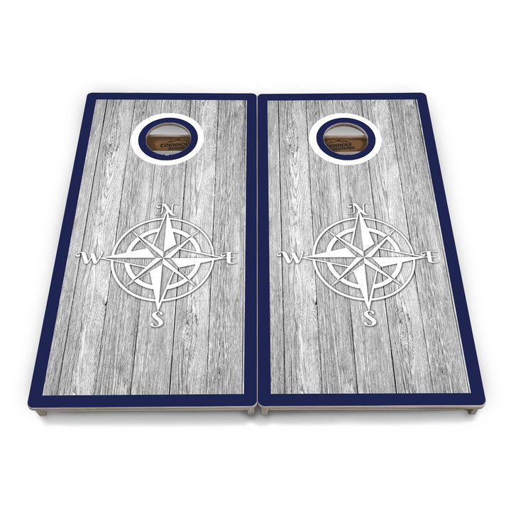 Anchor & Compass Cornhole Boards – Tournament Series