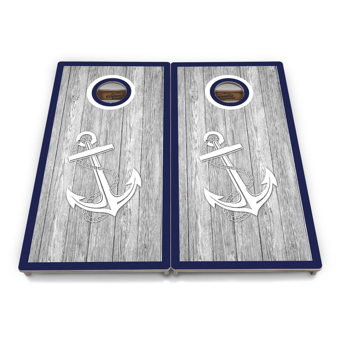 Anchor & Compass Cornhole Boards – Tournament Series