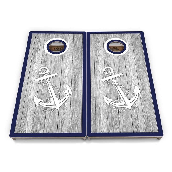 Anchor & Compass Cornhole Boards – Tournament Series