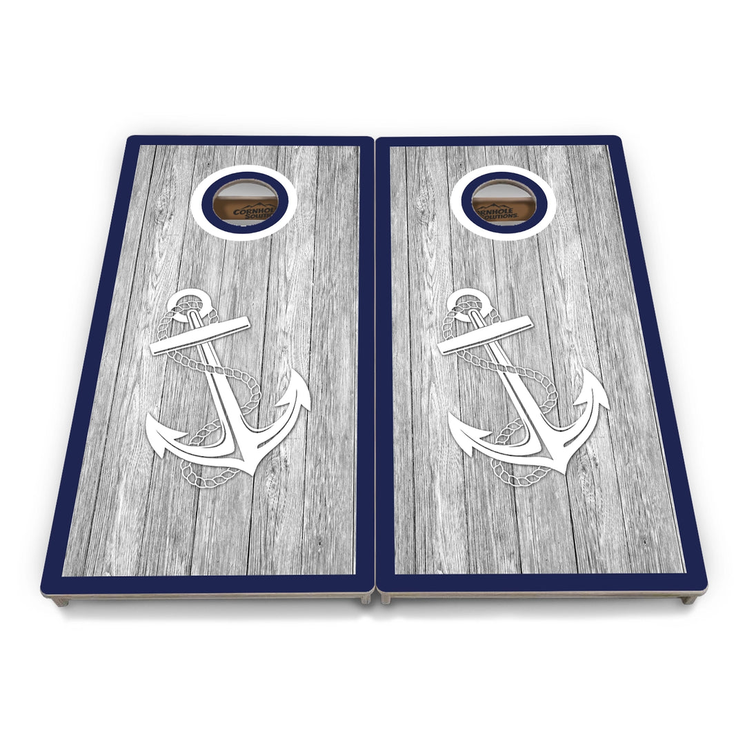 Anchor & Compass Cornhole Boards – Tournament Series