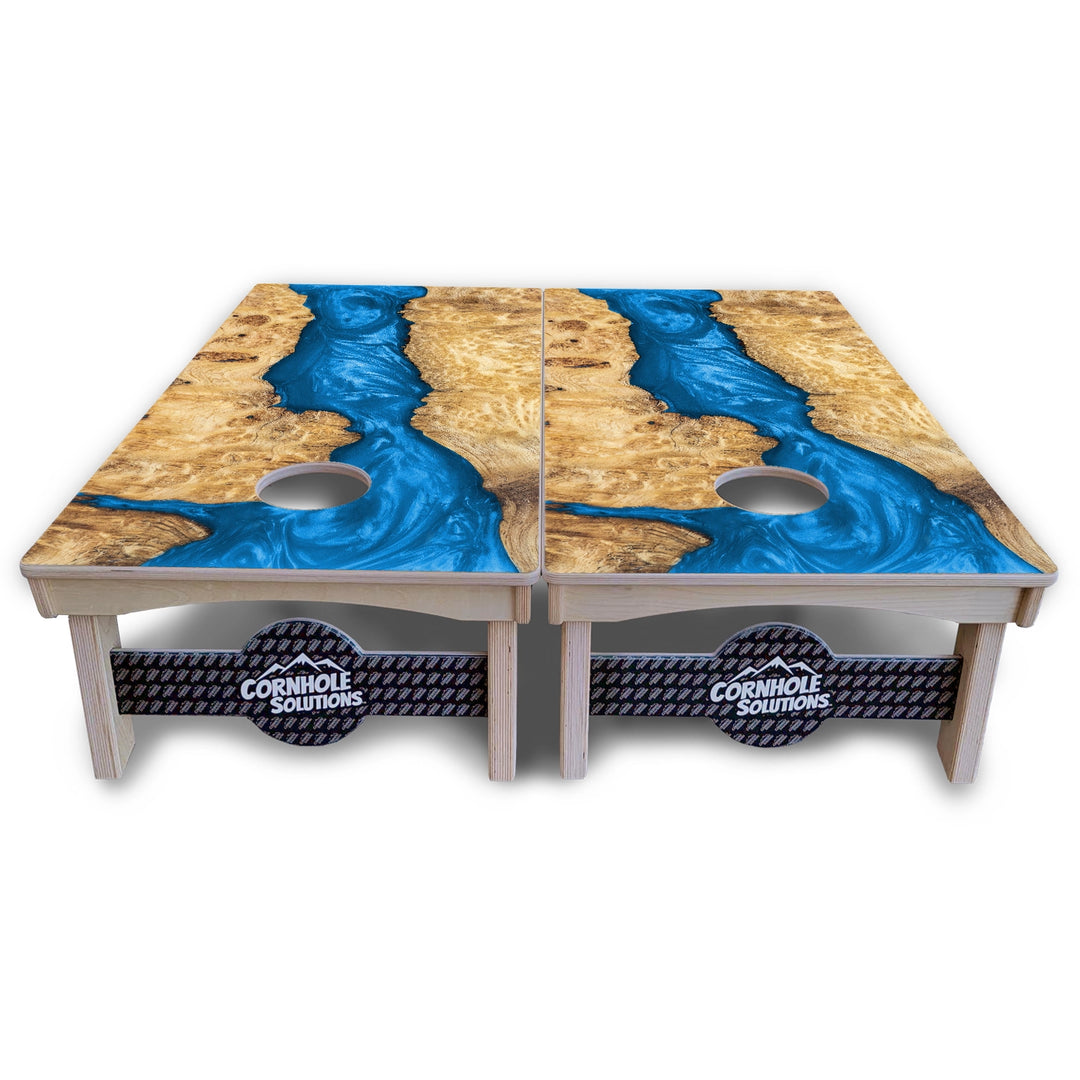 Epoxy Look Cornhole Boards – Pro Lite or Pro Elite