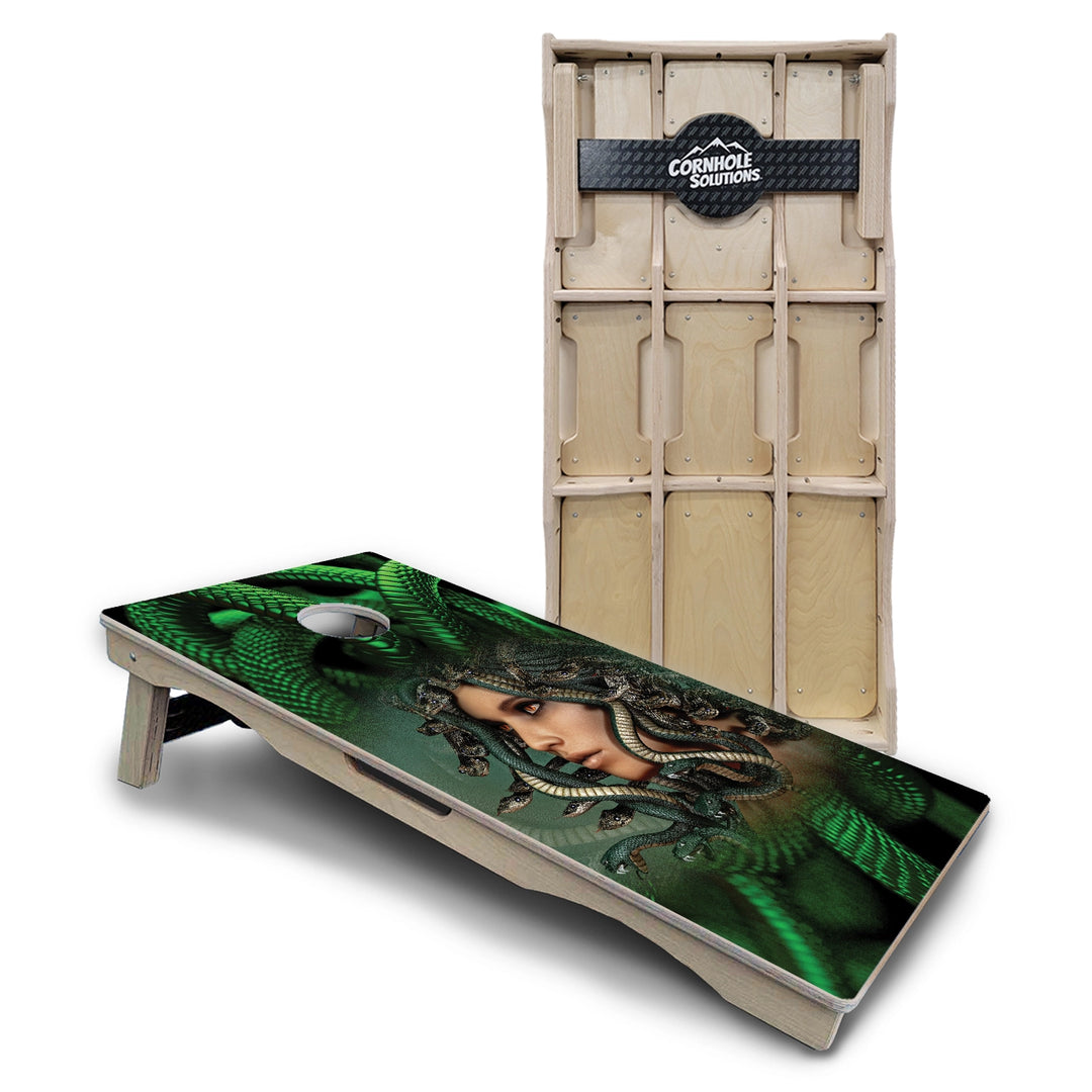 Greek God Cornhole Boards - Pro Solution Lite Series