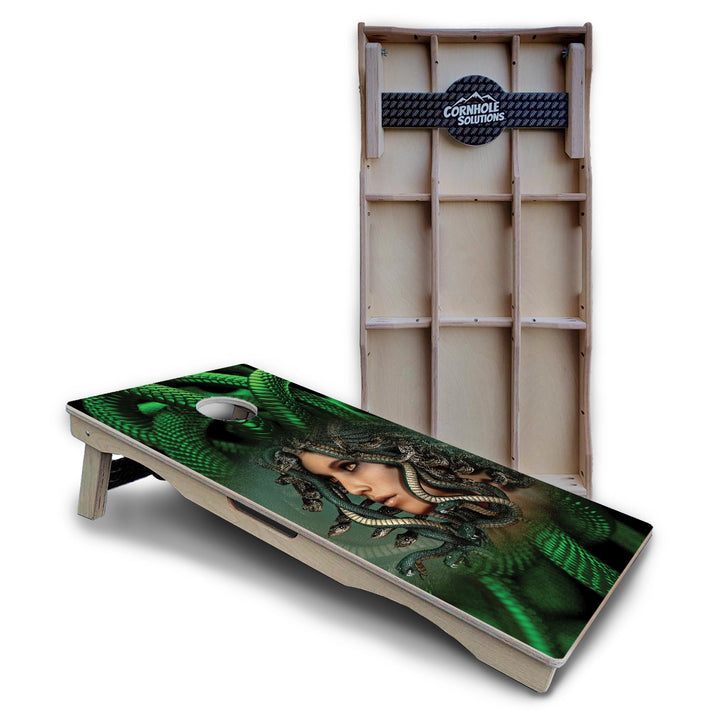 Greek God Cornhole Boards - Pro Solution Lite Series