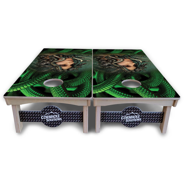 Greek God Cornhole Boards - Pro Solution Lite Series