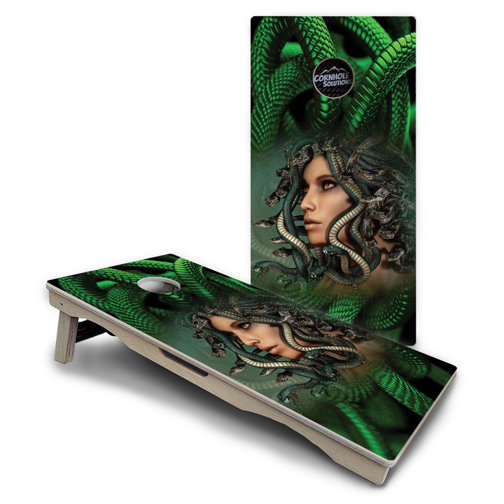 Greek God Cornhole Boards - Pro Solution Lite Series