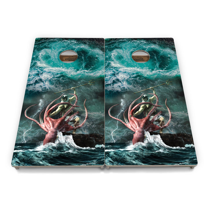 Greek God Cornhole Boards – Tournament Series