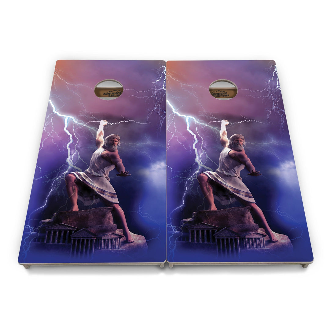 Greek God Cornhole Boards – Tournament Series