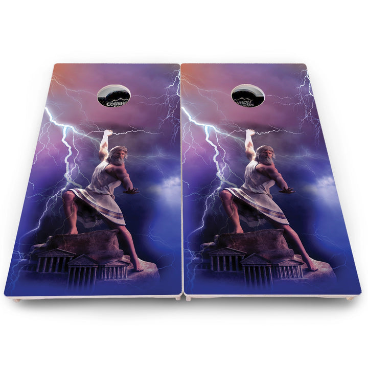 Greek God Cornhole Boards - Pro Solution Lite Series