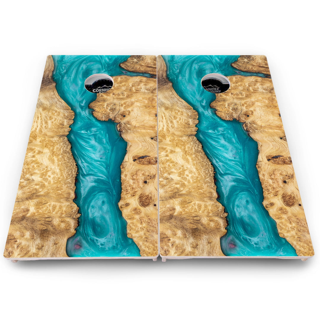 Epoxy Look Cornhole Boards – Pro Lite or Pro Elite