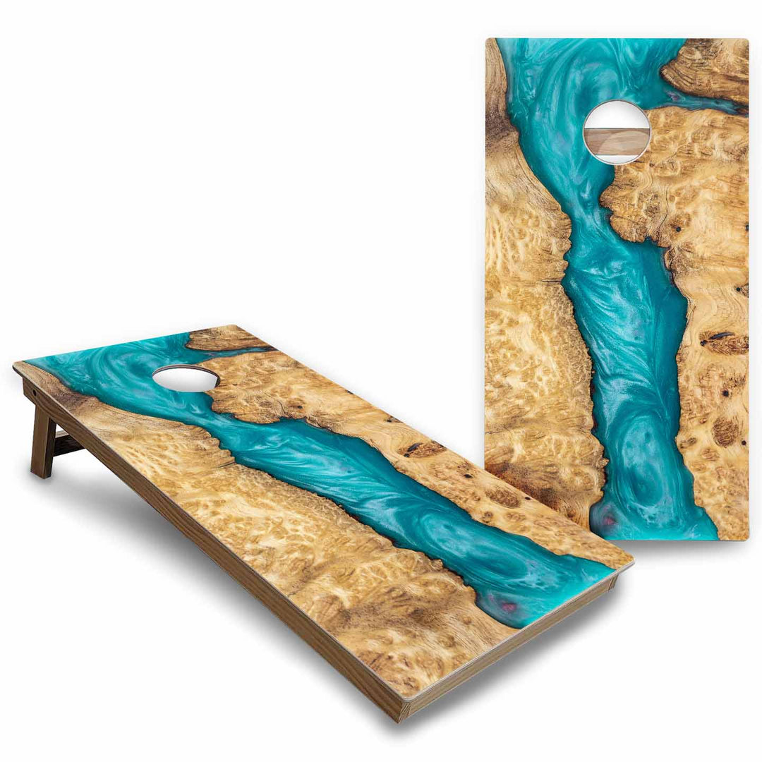 Epoxy Cornhole Boards - Backyard Series