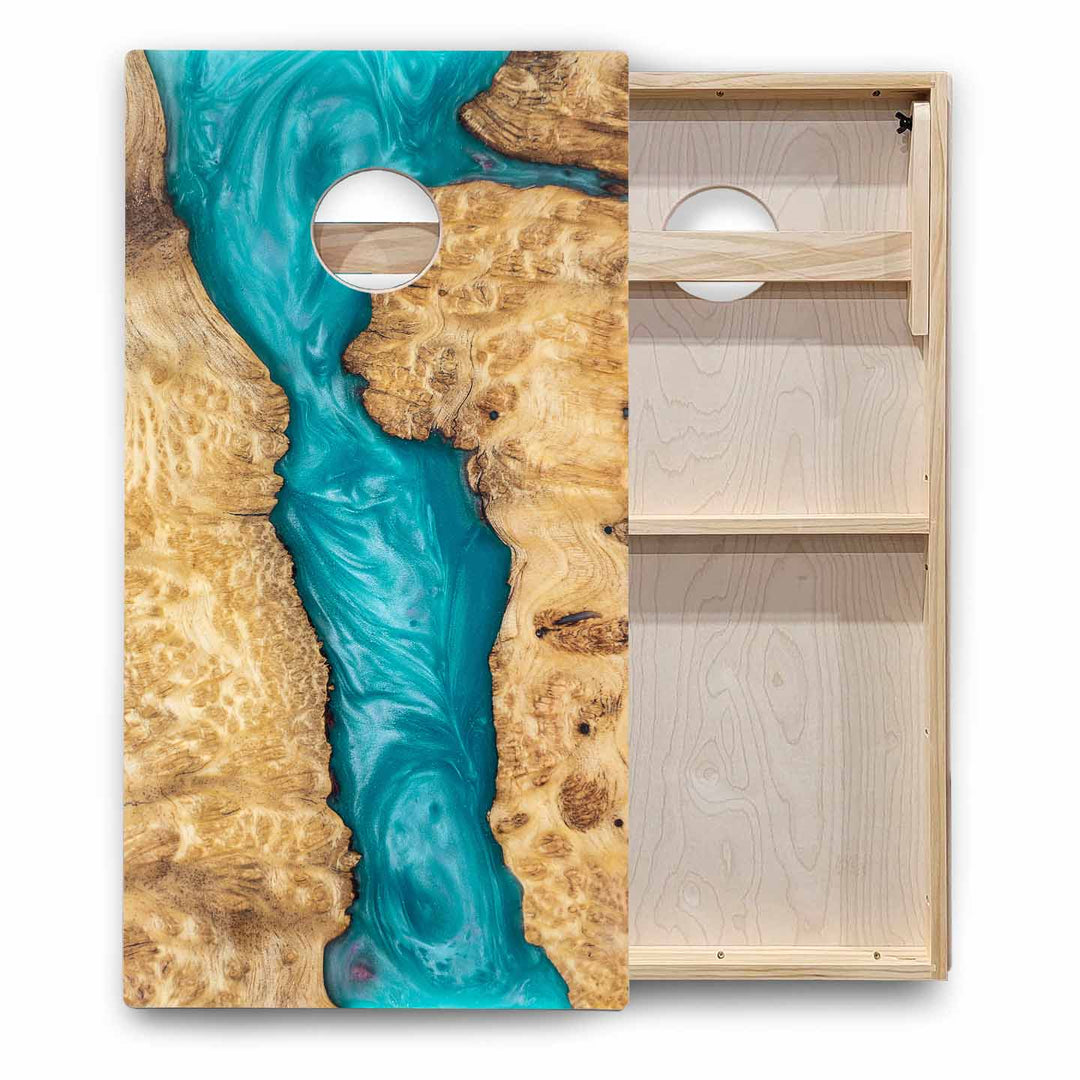 Epoxy Cornhole Boards - Backyard Series