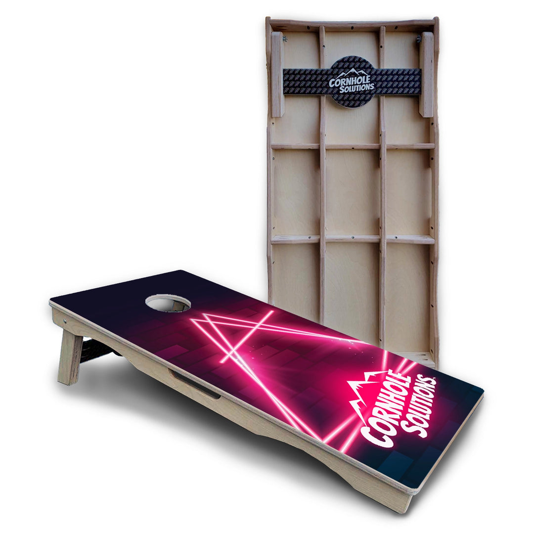 Neon Cornhole Boards - Pro Solution Lite Series