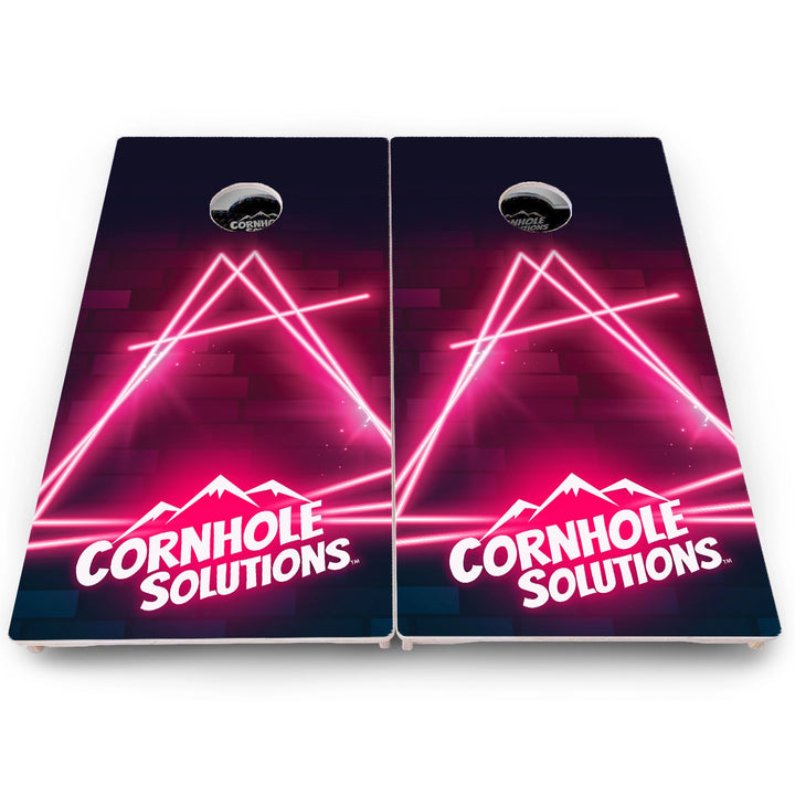 Neon Cornhole Boards - Pro Solution Lite Series