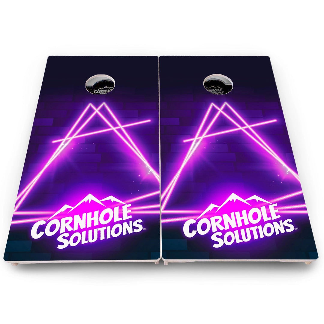 Neon Cornhole Boards - Pro Solution Lite Series