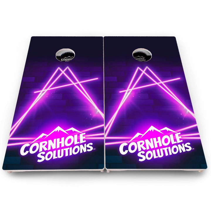 Neon Cornhole Boards - Pro Solution Lite Series
