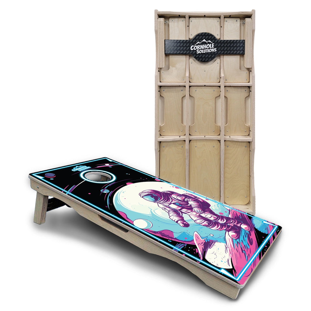 Spaceman Cornhole Boards - Pro Solution Lite Series