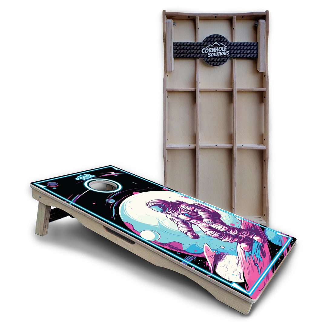 Spaceman Cornhole Boards - Pro Solution Lite Series