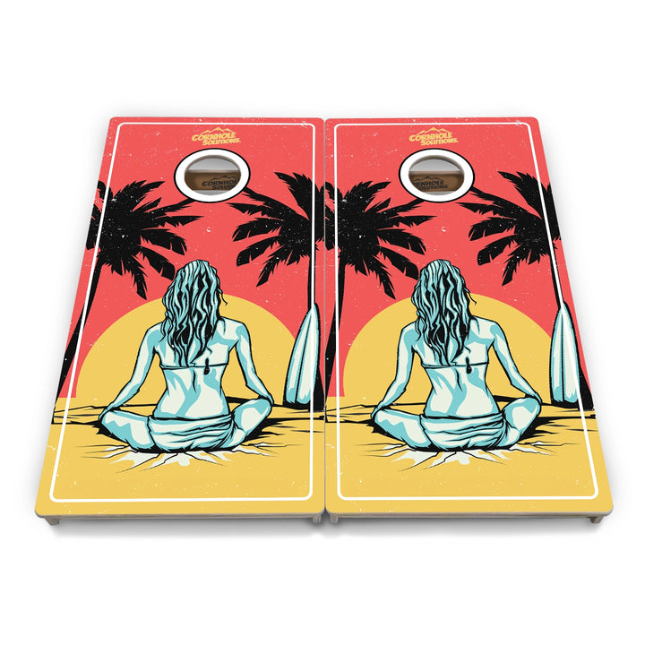 Beach & Tropical Cornhole Boards – Tournament Series