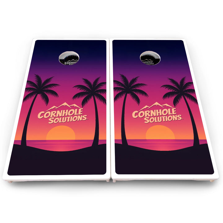 Beach & Tropical Cornhole Boards – Pro Lite or Pro Elite