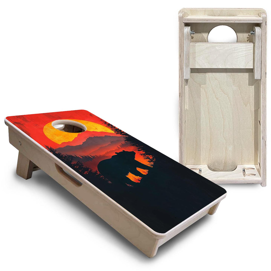 Black Bear Ridge - Mini or Vacation Size Cornhole Boards