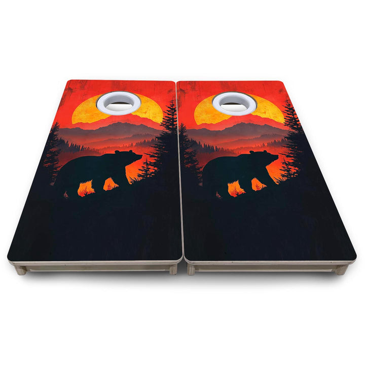 Black Bear Ridge - Mini or Vacation Size Cornhole Boards