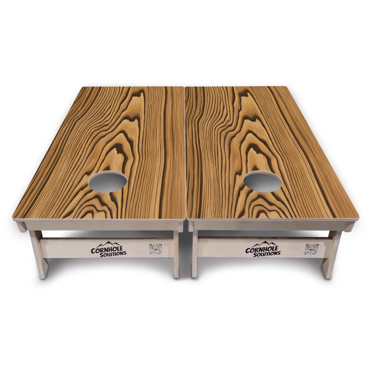 Woodgrain Cornhole Boards – Tournament Series