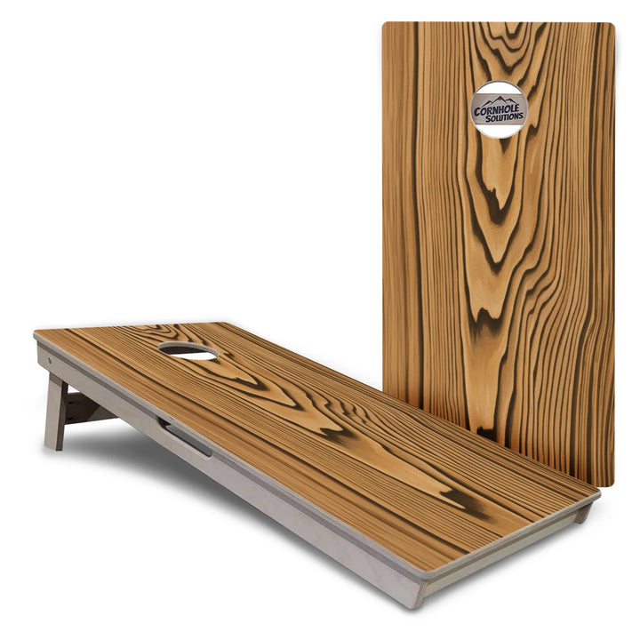 Woodgrain Cornhole Boards – Tournament Series