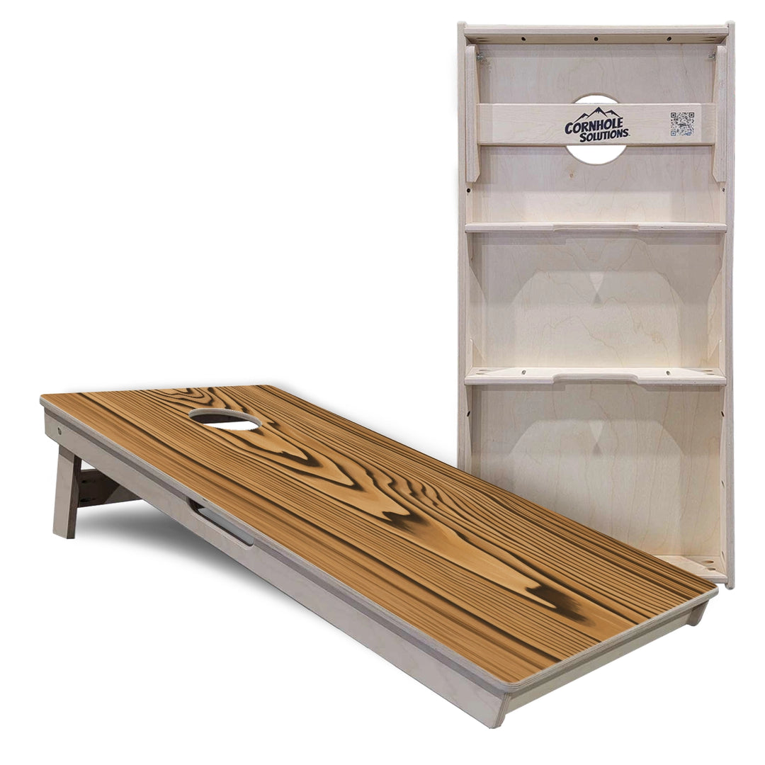 Woodgrain Cornhole Boards – Tournament Series